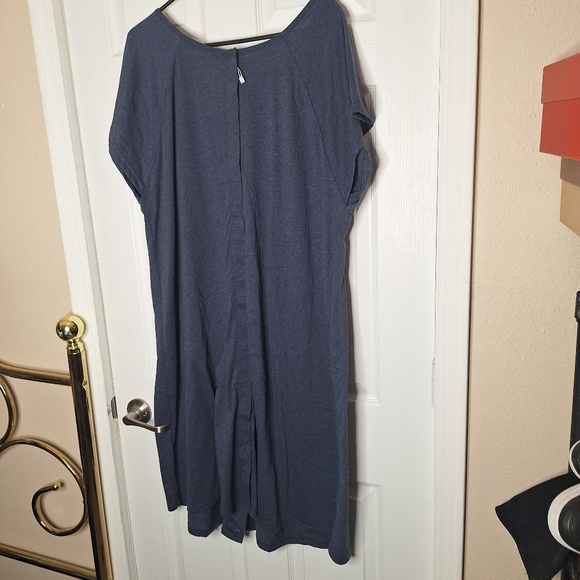 Kindred Bravely Universal Labor & Delivery Gown in Navy Heather NWT - Picture 5 of 10